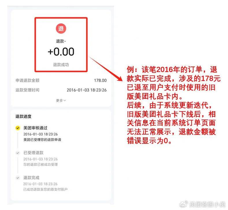 美团客服回应“退款未到账”：已修复退款信息滞后问题<strong></p>
<p>300386股票</strong>，将帮助用户追溯每一笔担心的订单