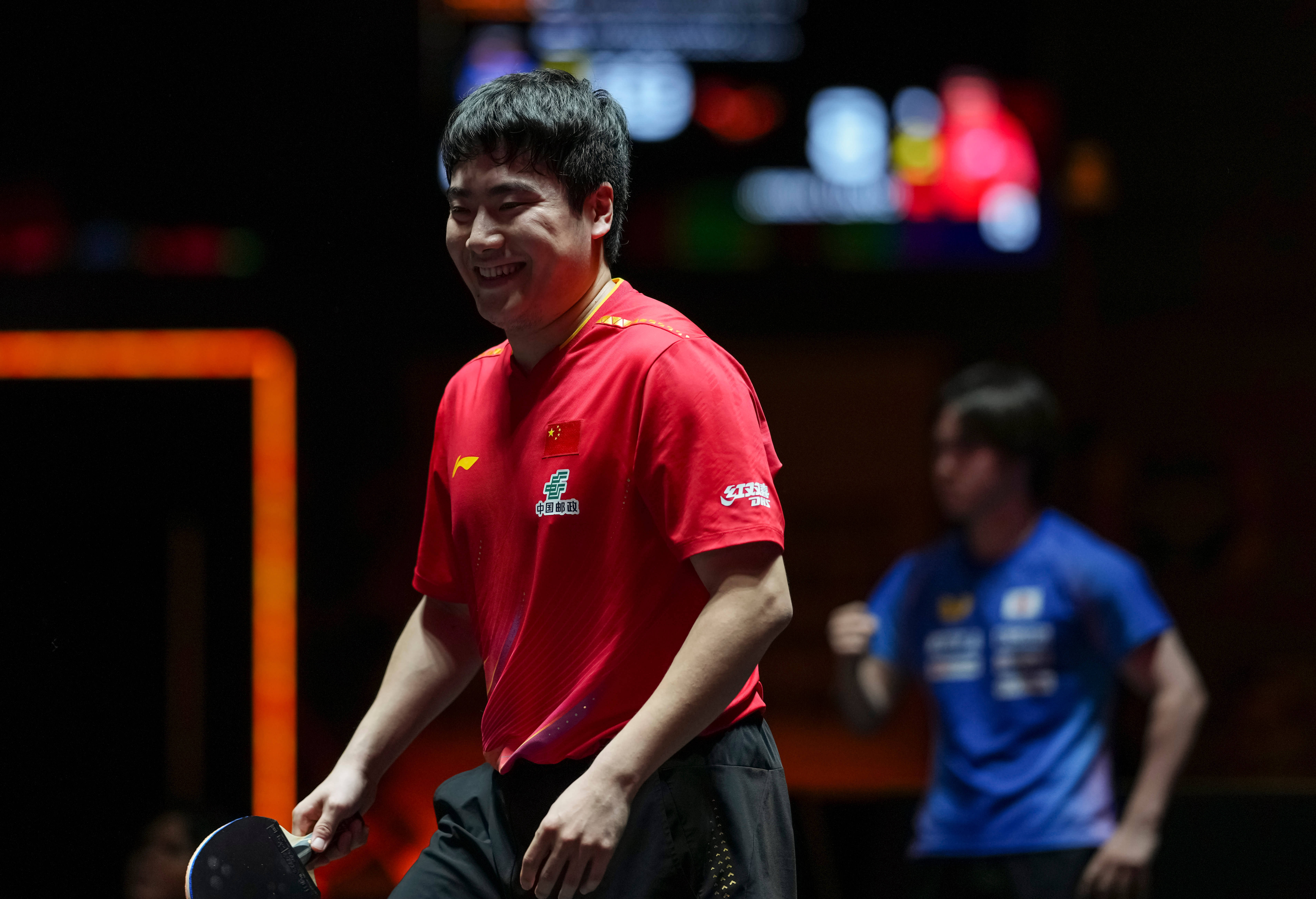 （体育）乒乓球——WTT中国大满贯赛：梁靖崑无缘男单八强