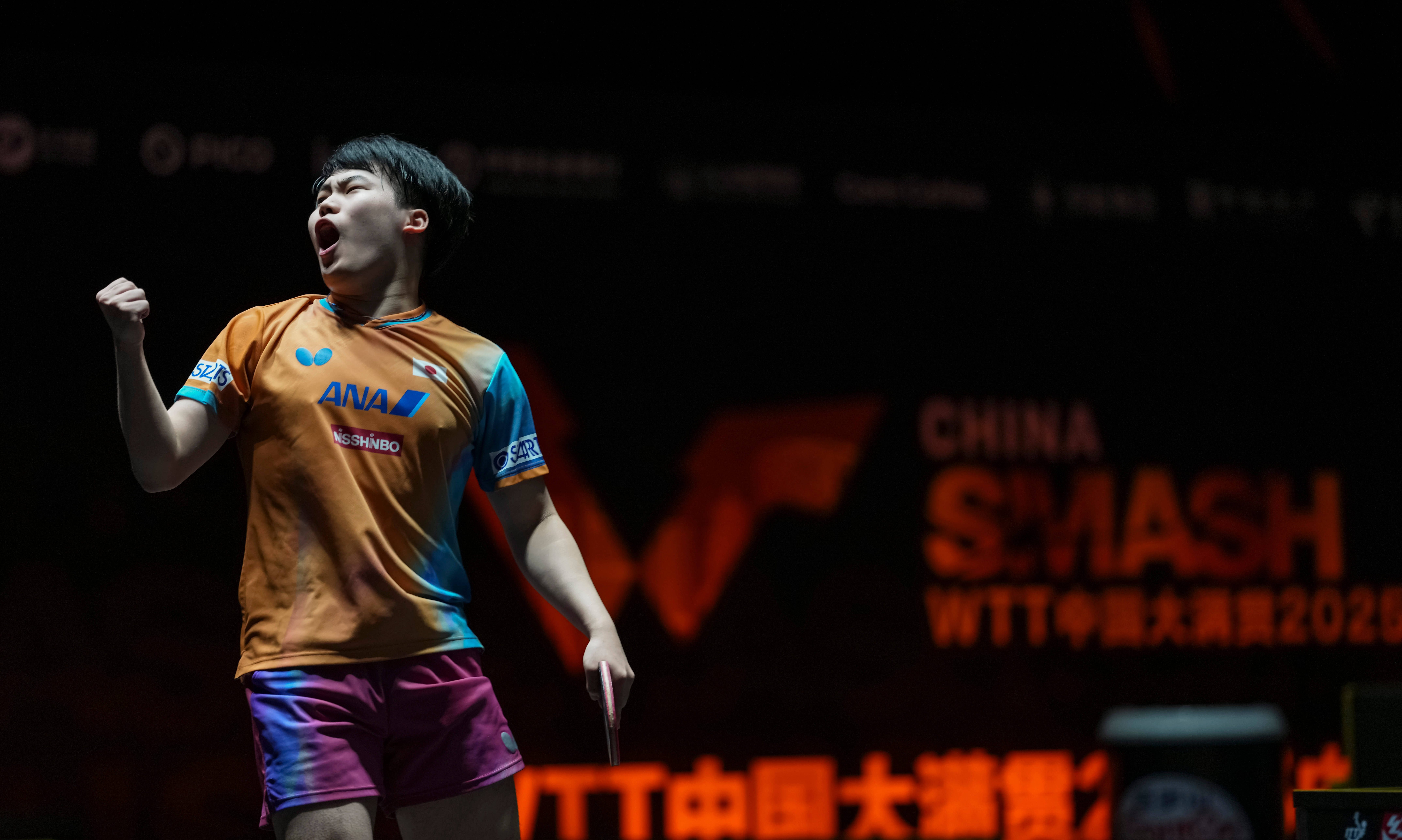 (体育)乒乓球——WTT中国大满贯赛:梁靖崑无缘男单八强