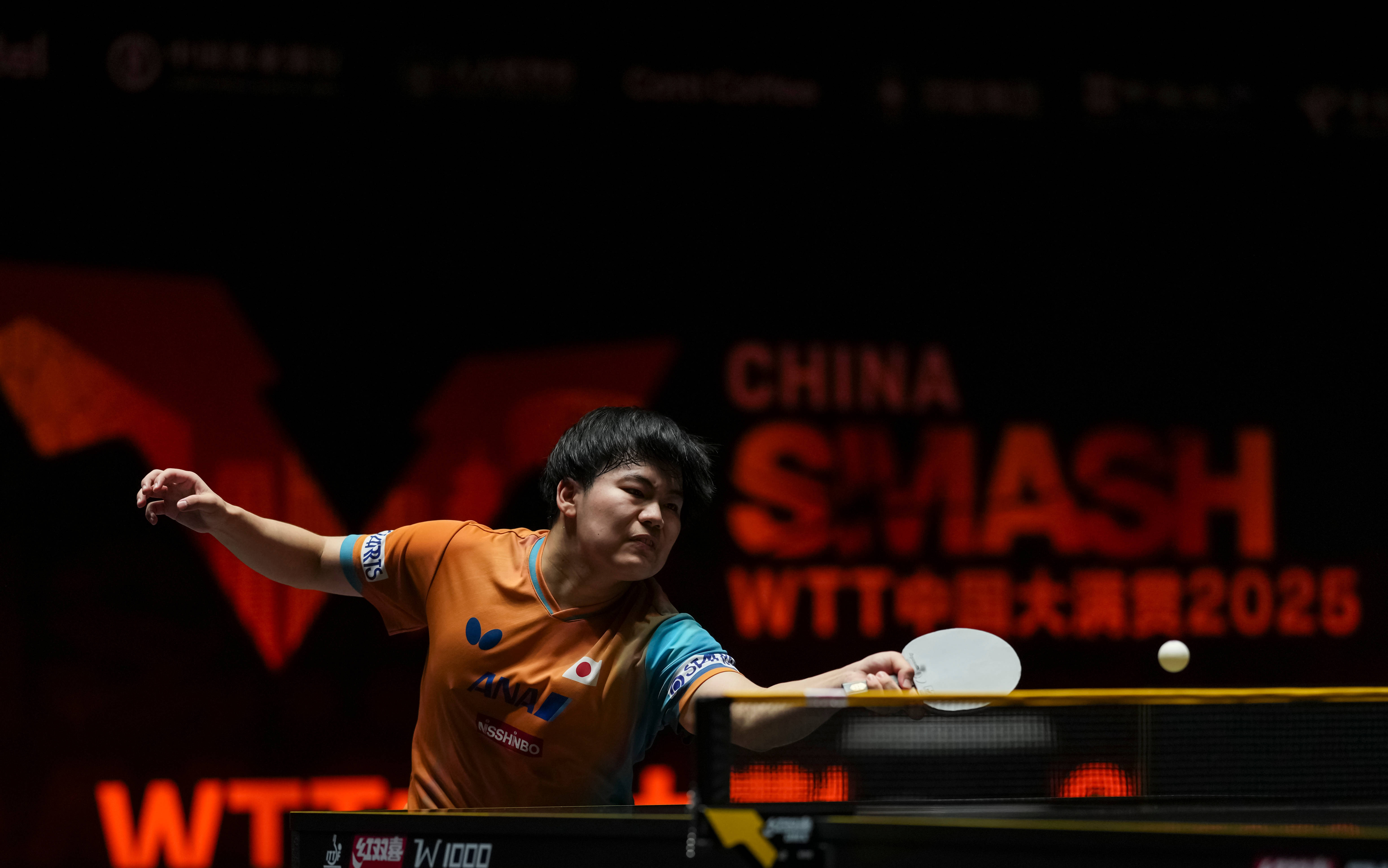 (体育)乒乓球——WTT中国大满贯赛:梁靖崑无缘男单八强