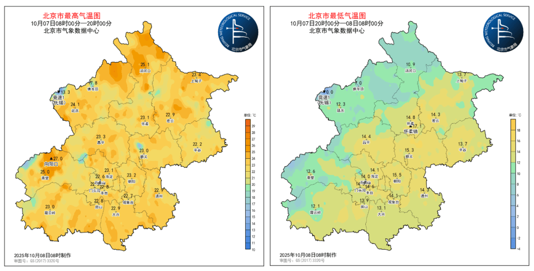 寒露遇雨！北京开启湿冷魔法攻击，防雨保暖安排上（2025-10-8）